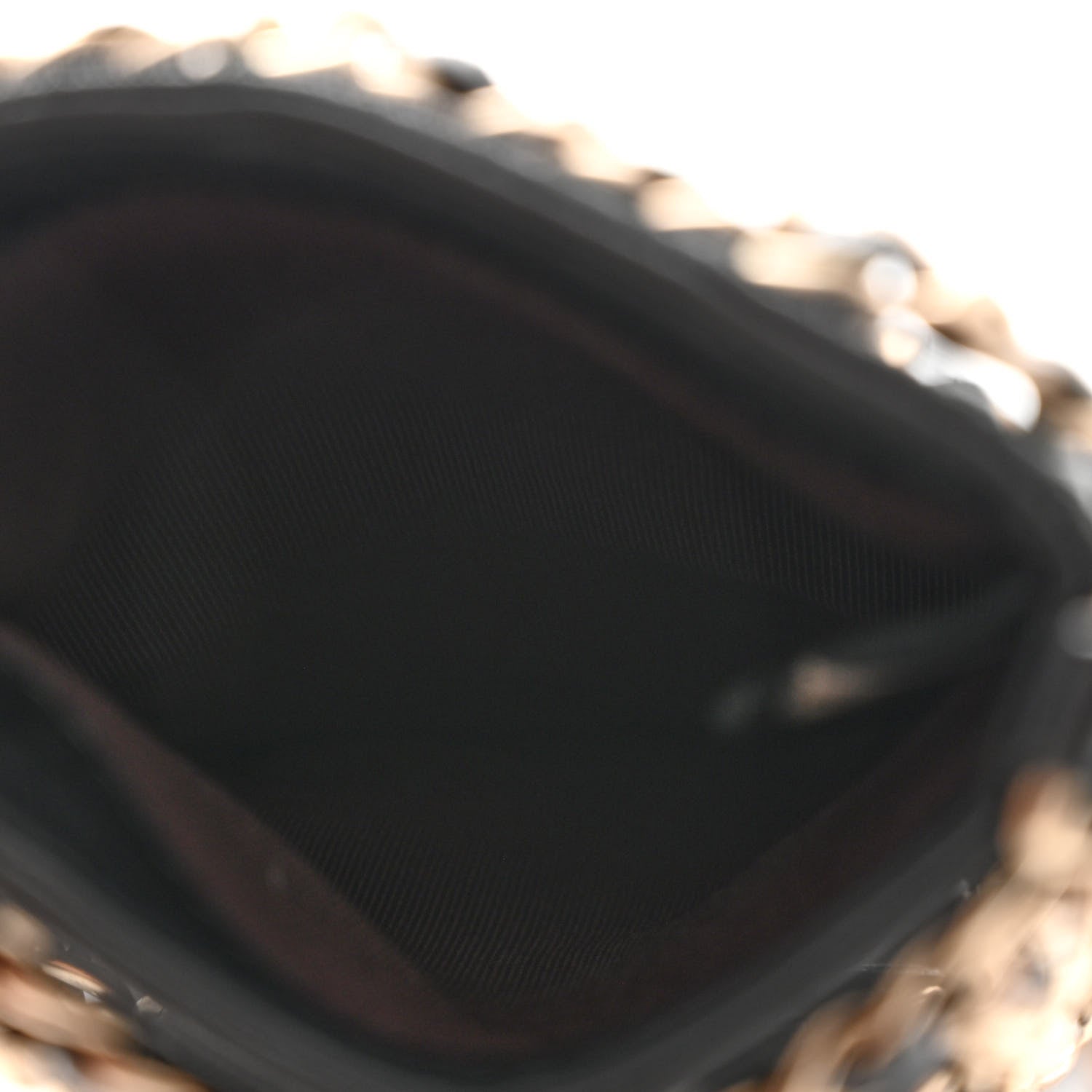 Chanel Lambskin Tech Me Out Clutch With Chain Black 5 of 12