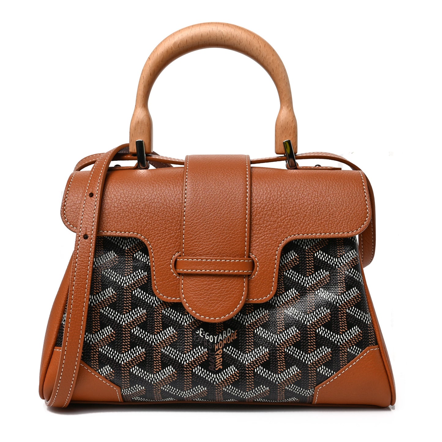 Goyardine Mini Saigon Black Gold