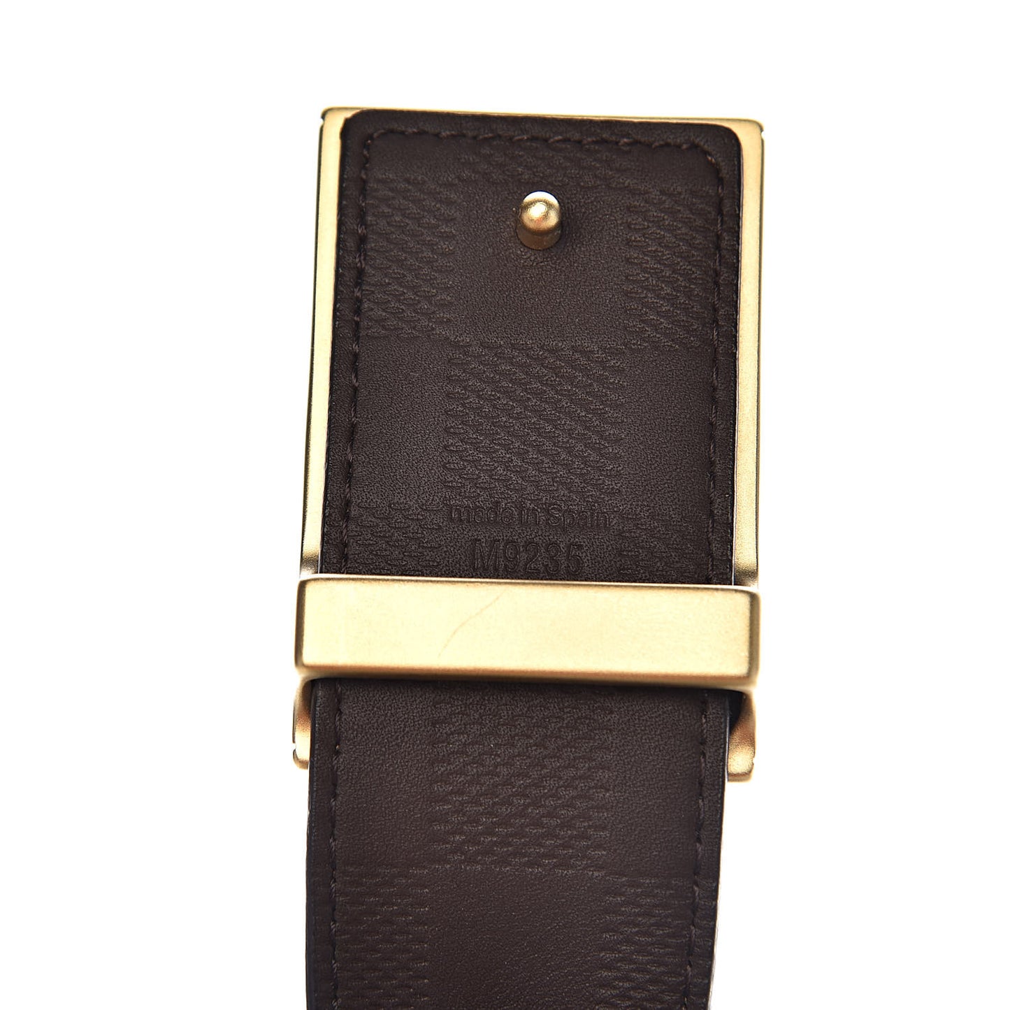 Damier Ebene 40mm Reversible Belt 95 38