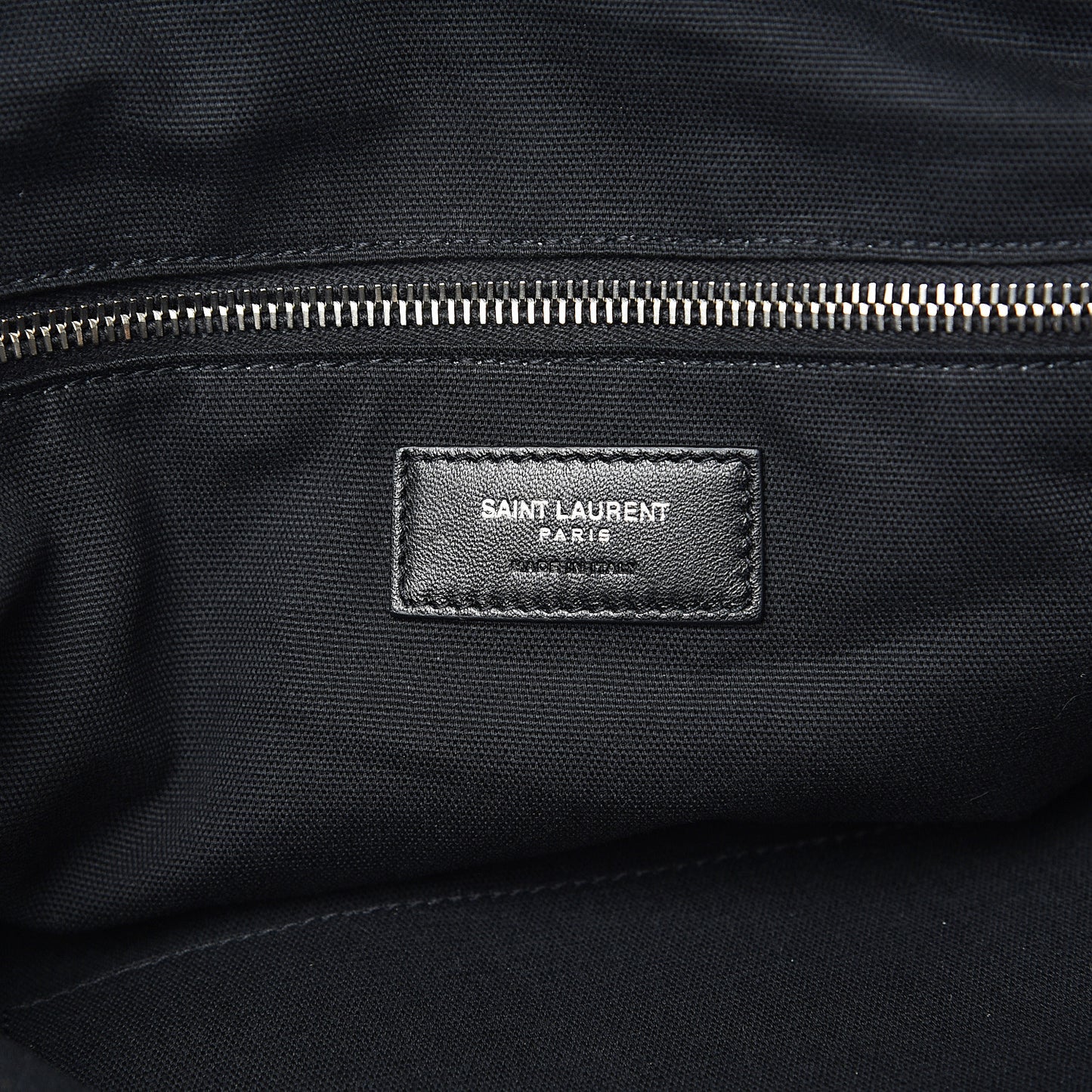 Canvas ID Shopping Bag Black