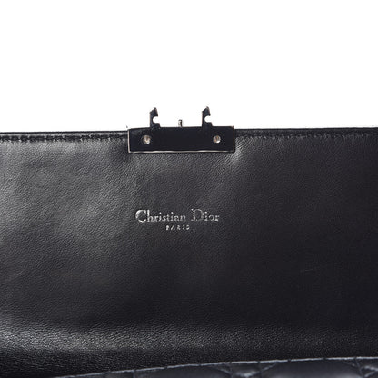 Christian Dior Lambskin Cannage Miss Dior Promenade Pouch Black 6 of 8