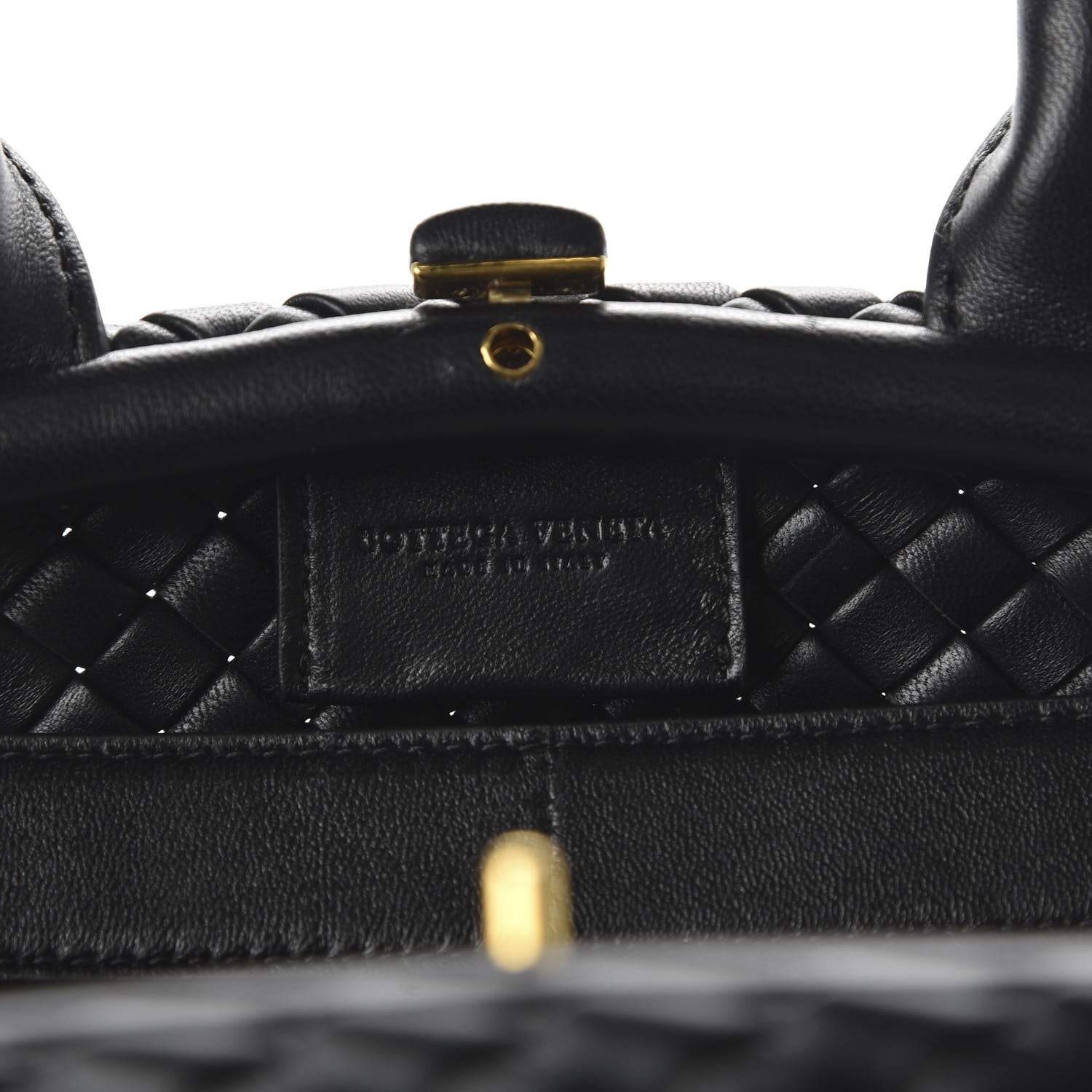 Bottega Veneta Nappa Intrecciato Small Padded The Handle Black 8 of 9