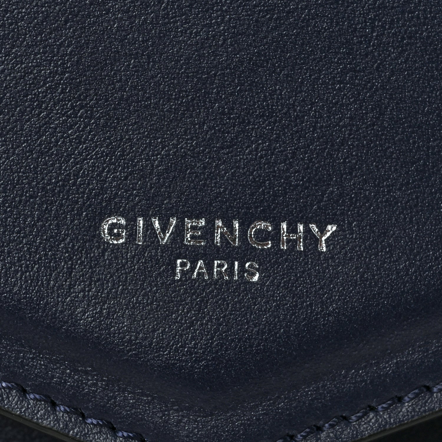 Givenchy Calfskin Duetto Crossbody Navy Blue 6 of 9