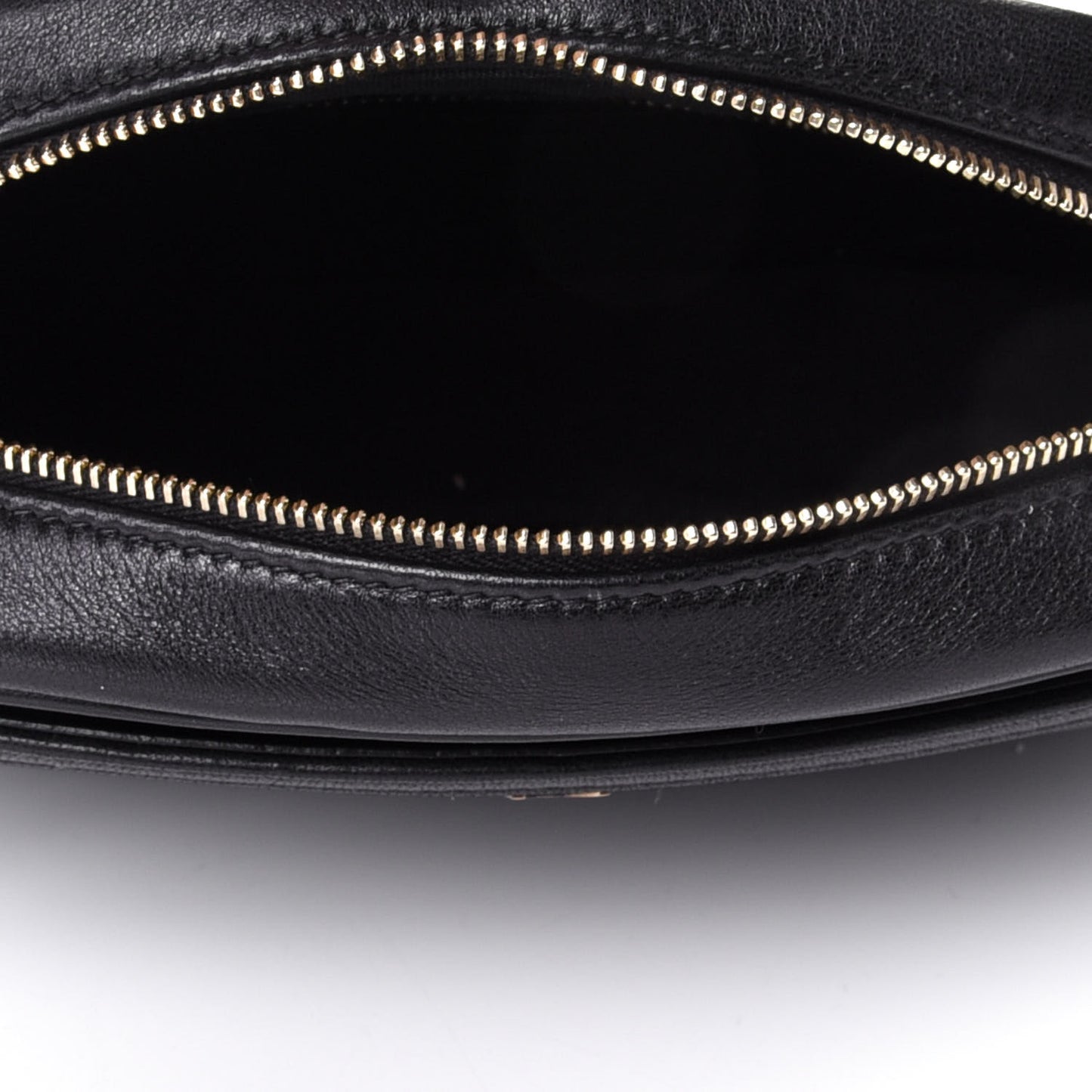 Lambskin Quilted Victoire Camera Bag Black