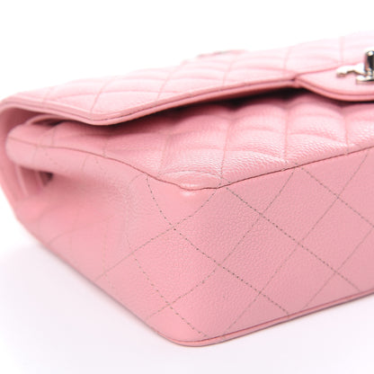 Chanel Caviar Quilted Medium Double Flap Pink 8 of 16