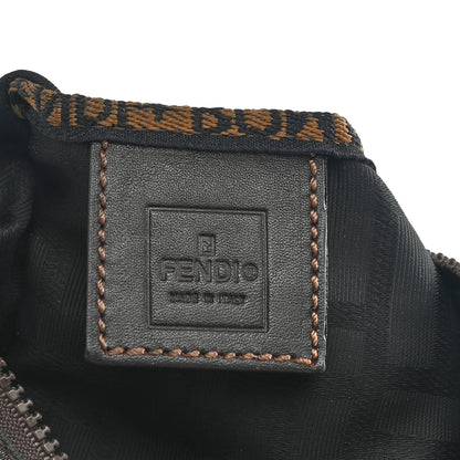 Fendi Fabric FF 1925 Mini Cosmetic Bag Tobacco 6 of 7
