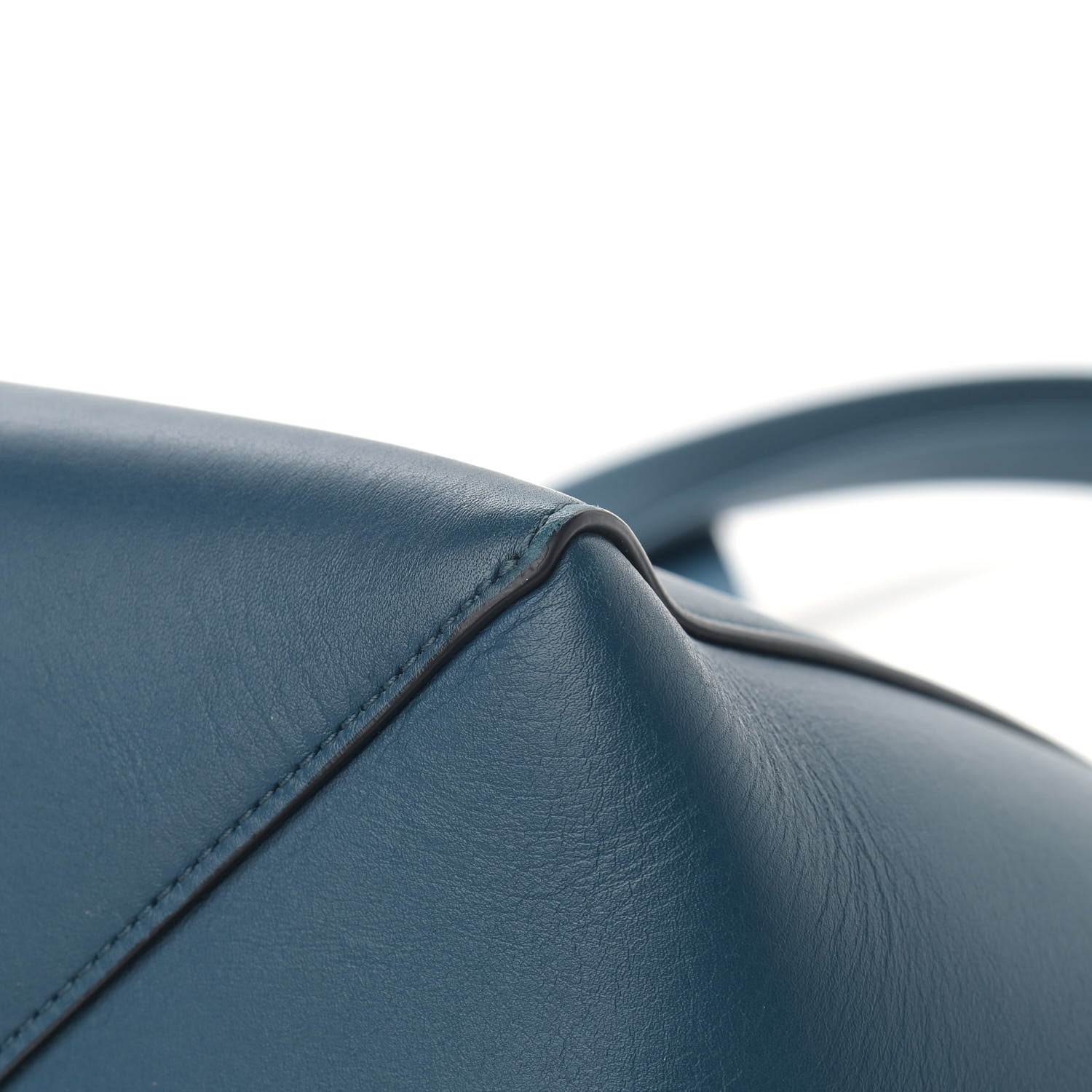 Celine Smooth Calfskin Small Tassel Cabas Phantom Deep Blue 10 of 15