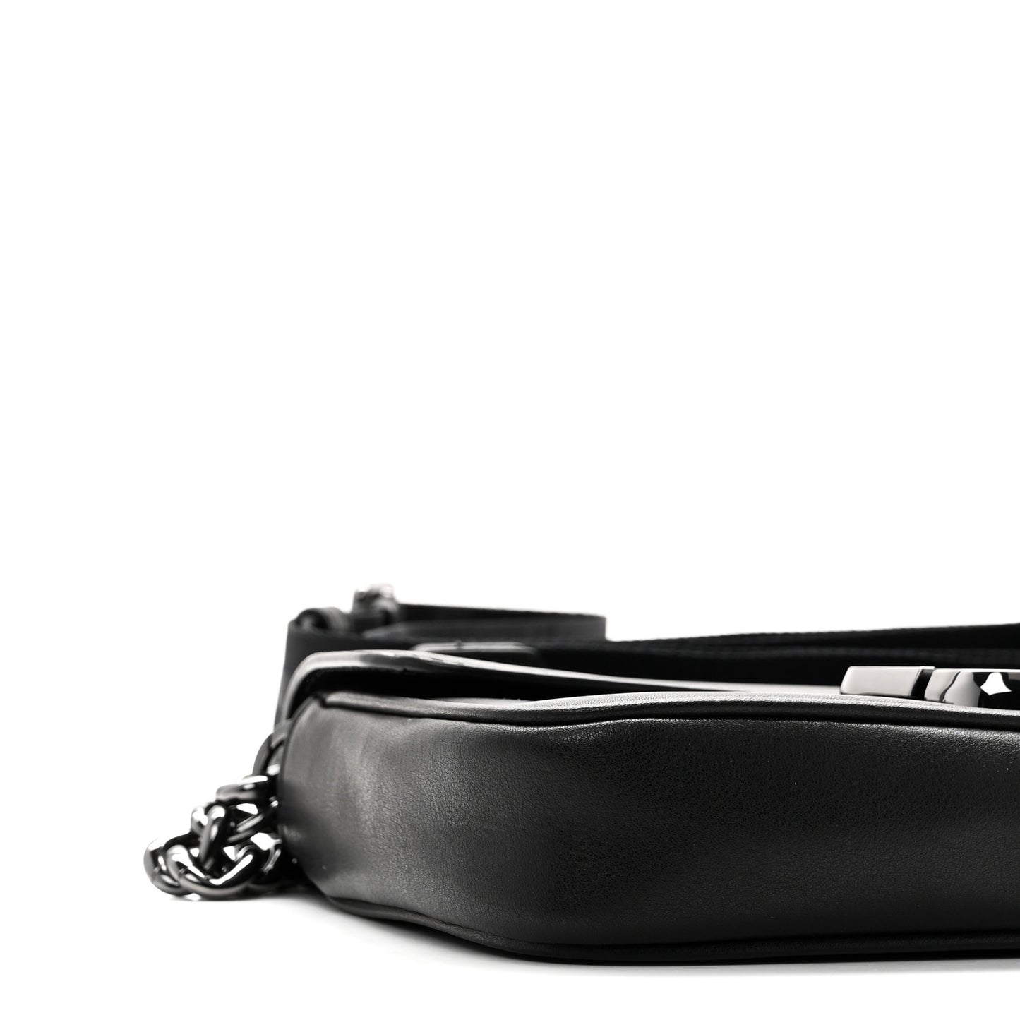 Calfskin The J Marc Shoulder Bag Black