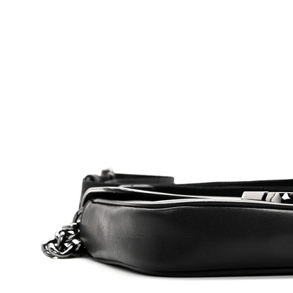 Marc Jacobs Calfskin The J Marc Shoulder Bag Black 7 of 8