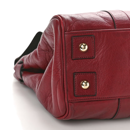 Mulberry Natural Leather Bayswater Oxblood 9 of 11