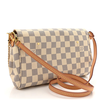 Louis Vuitton Damier Azur Favorite MM 3 of 9