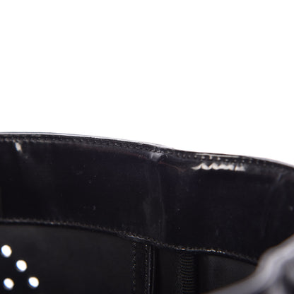 Chanel Patent Perforated CC Tote Black 11 of 16