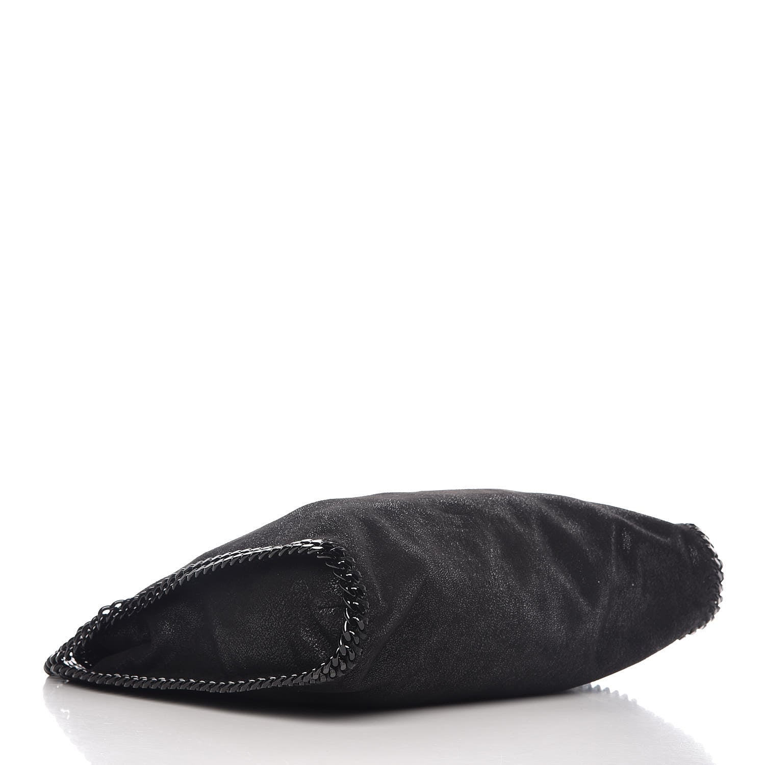Stella McCartney Shaggy Deer Falabella Fold Over Tote Black 5 of 10