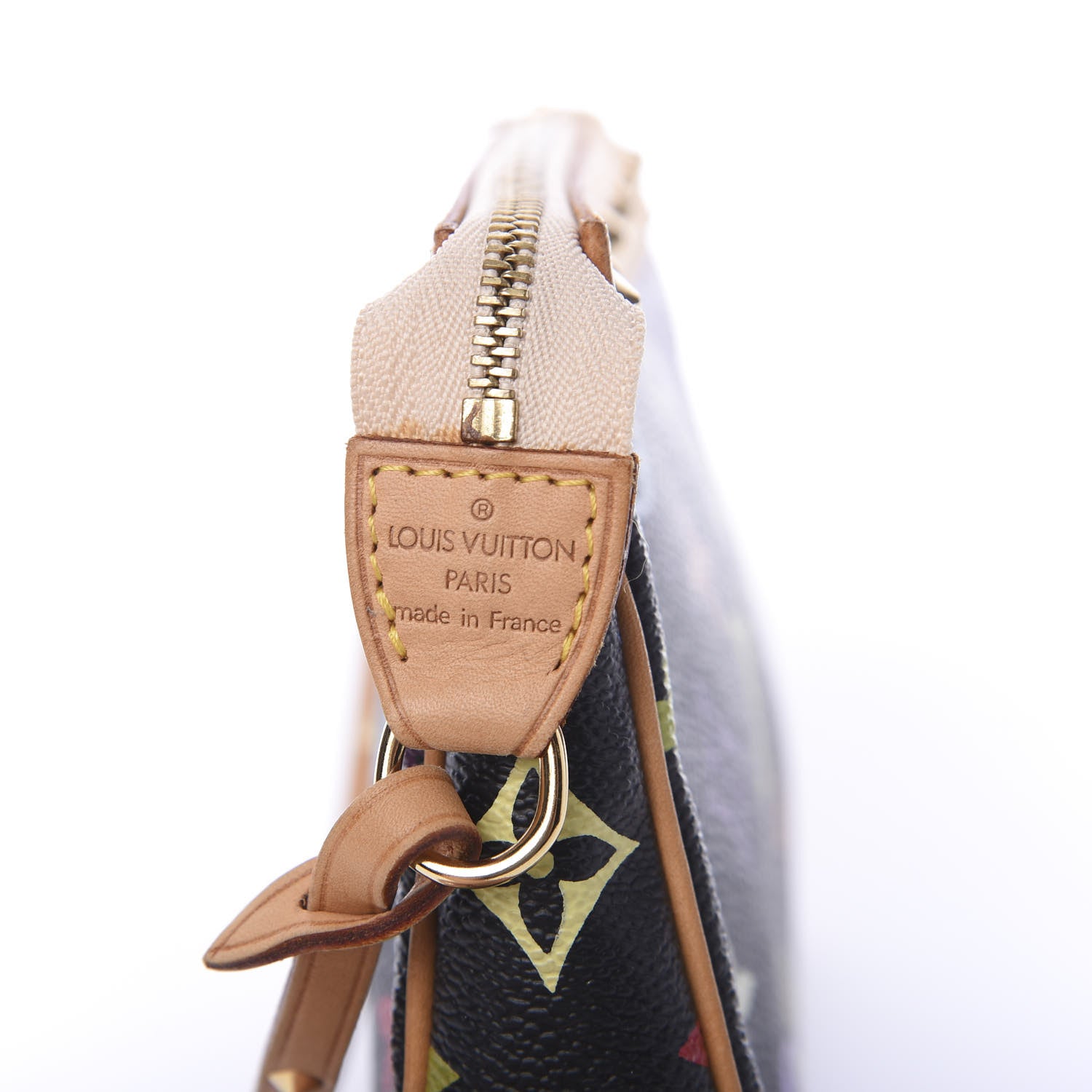 Louis Vuitton Monogram Multicolor Pochette Accessories Black 5 of 12