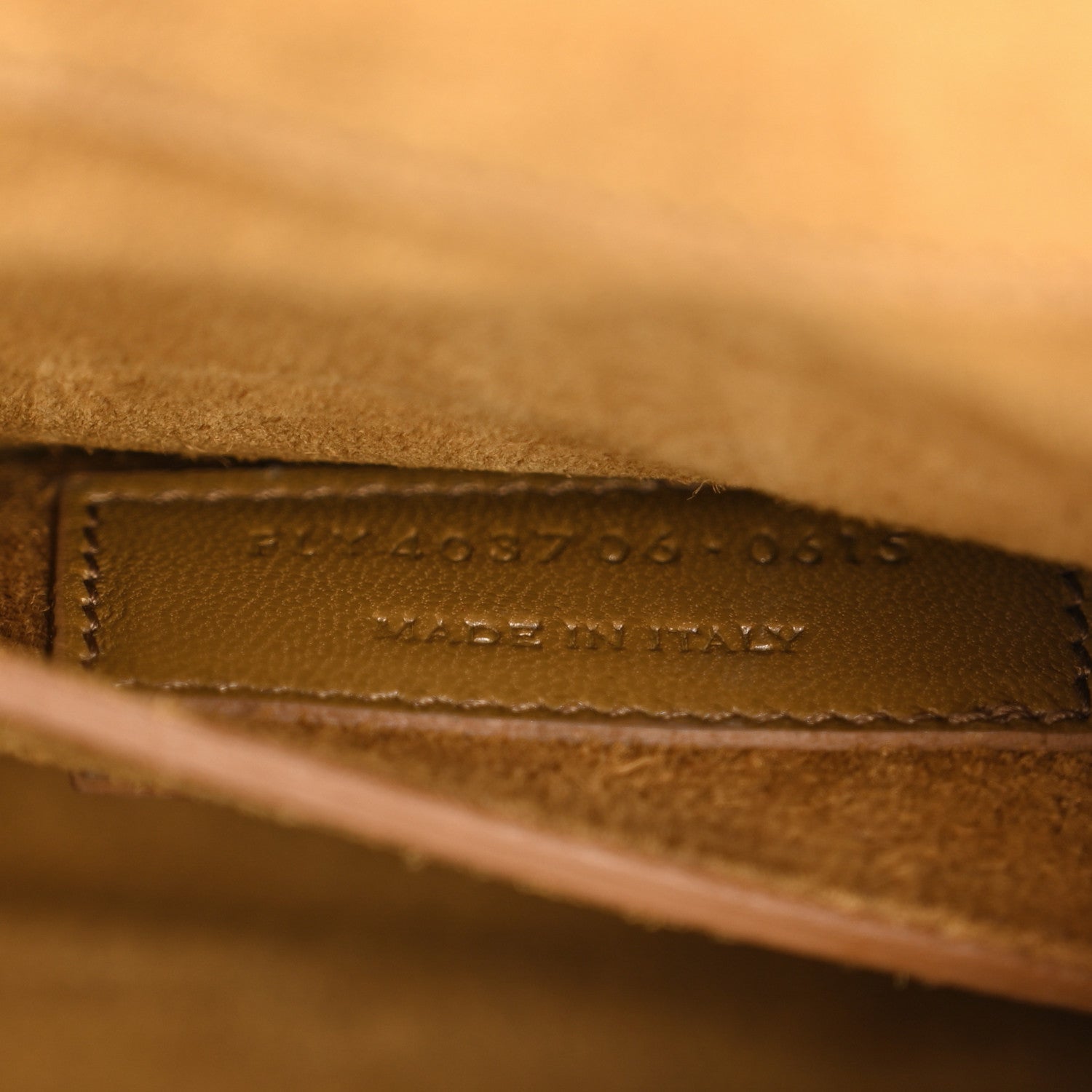 Saint Laurent Suede Fringe Small Monogram Satchel Light Ocre 7 of 10