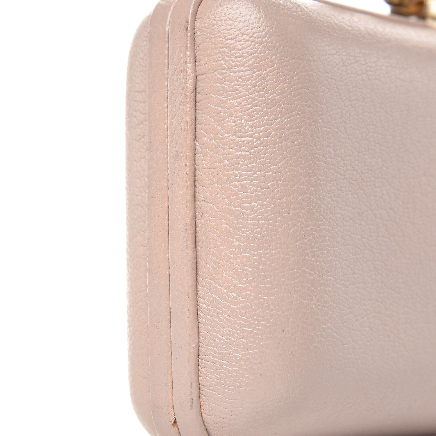 Givenchy Sugar Goatskin Obsedia Minaudiere Clutch Nude Pink 10 of 11