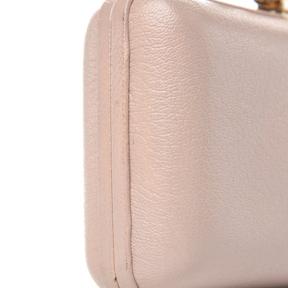 Givenchy Sugar Goatskin Obsedia Minaudiere Clutch Nude Pink 10 of 11