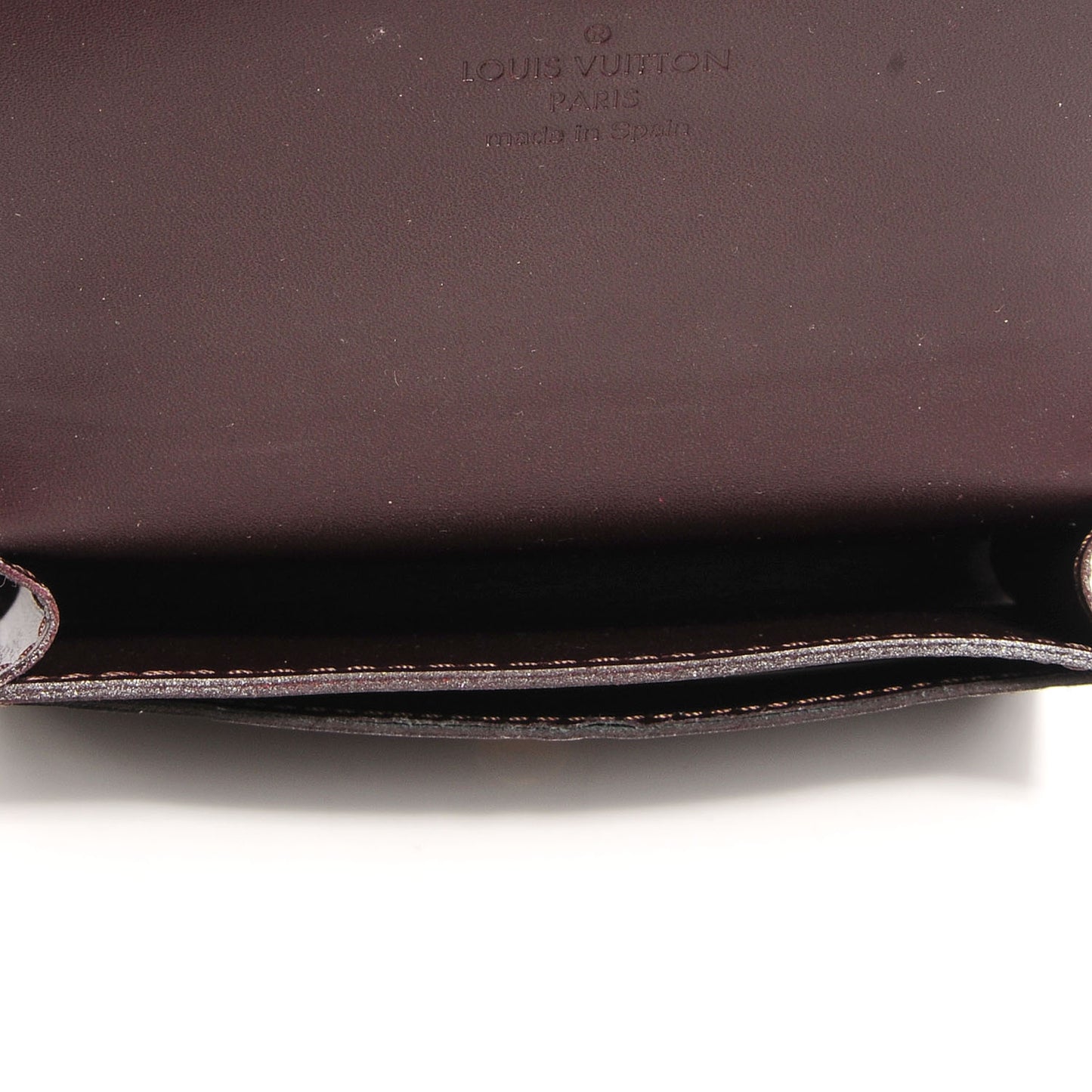 Vernis Business Card Holder Amarante
