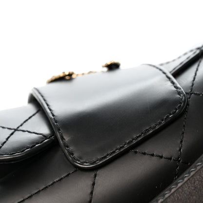 Chanel Calfskin Stitched CC Loafers 39 Black 10 of 10