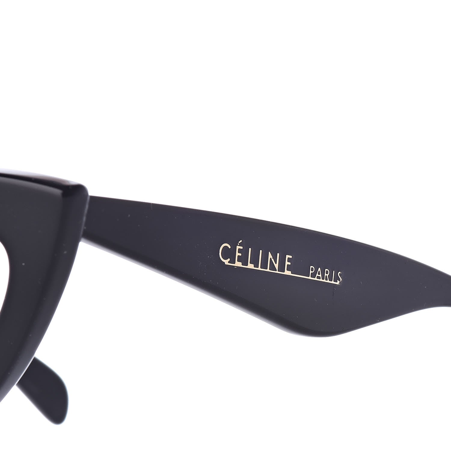 Celine Acetate Cat Eye Sunglasses CL40019I Black 8 of 9