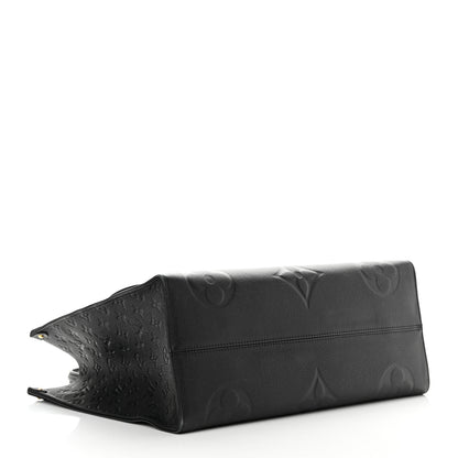 Louis Vuitton Empreinte Monogram Giant Onthego GM Black 4 of 17