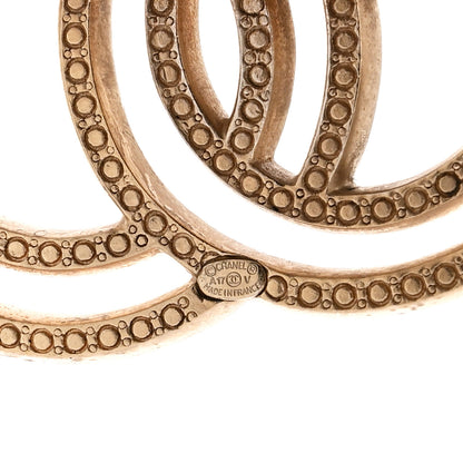 Chanel Crystal CC Brooch Gold 4 of 4