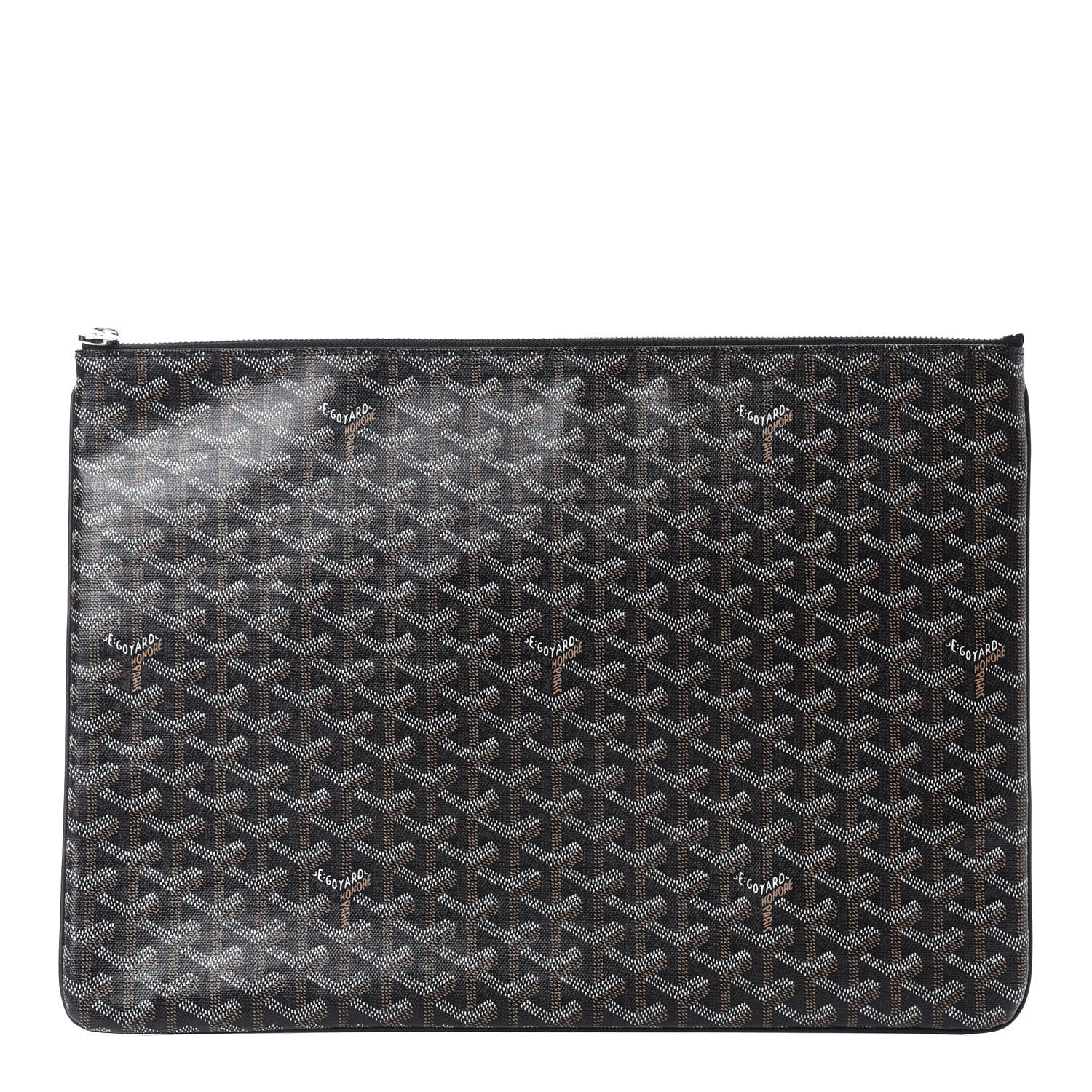 Goyard Goyardine Senat Pochette GM Black 1 of 7