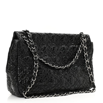 Chanel Vinyl Rock In Moscow Single Flap Black 3 of 10
