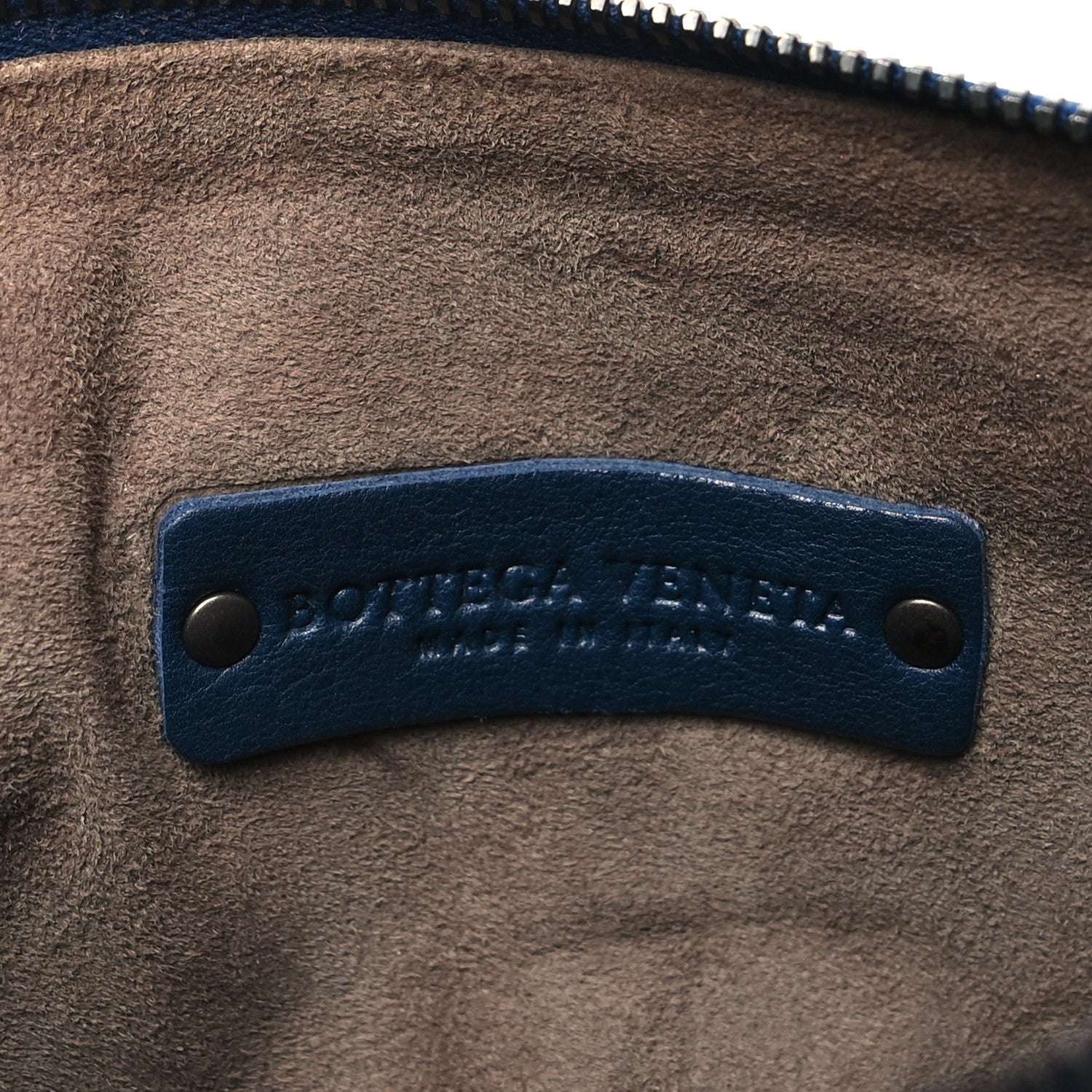 Bottega Veneta Nappa Intrecciato Multipocket Shoulder Bag Blue 6 of 10