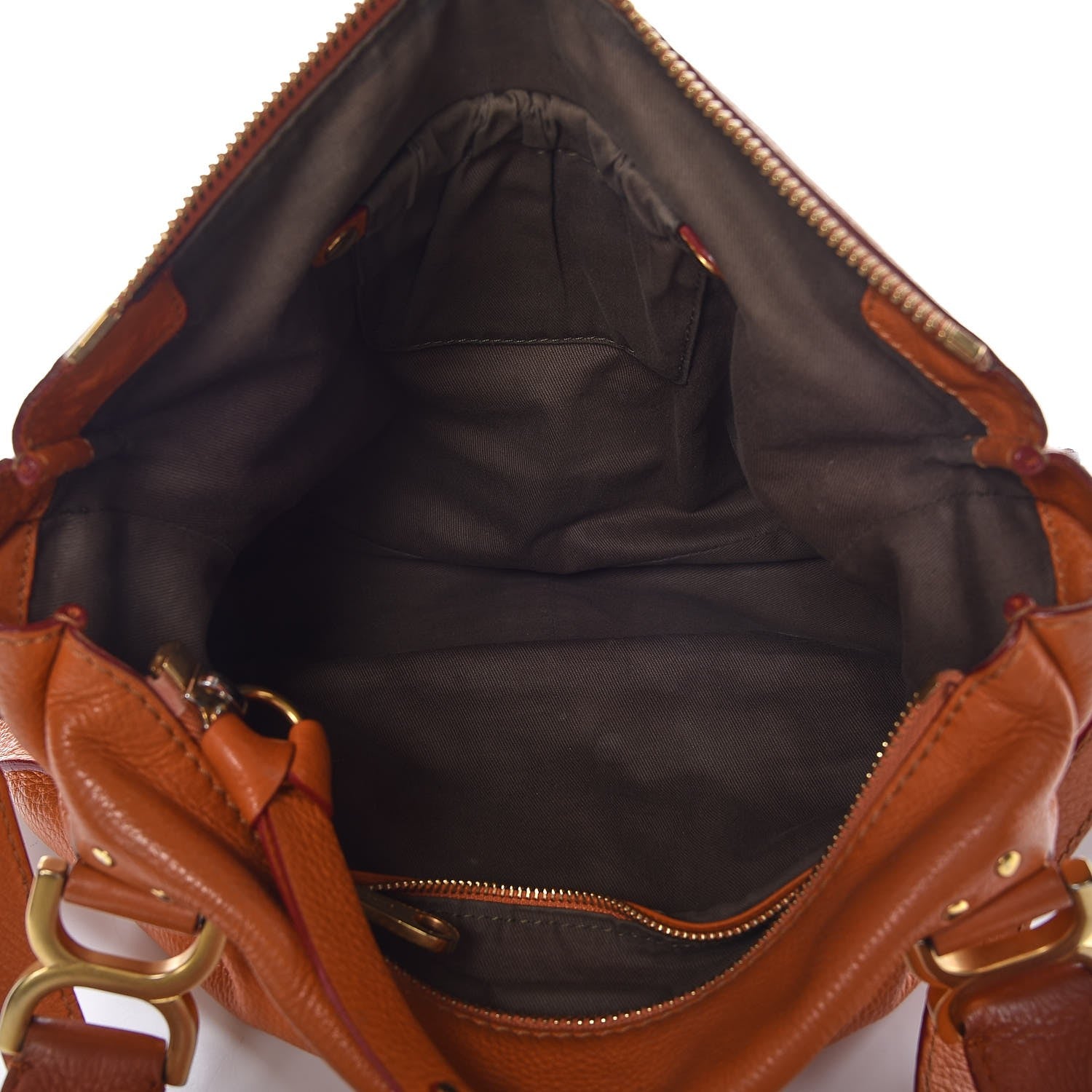 Chloe Calfskin Medium Marcie Satchel Indian Summer 6 of 15