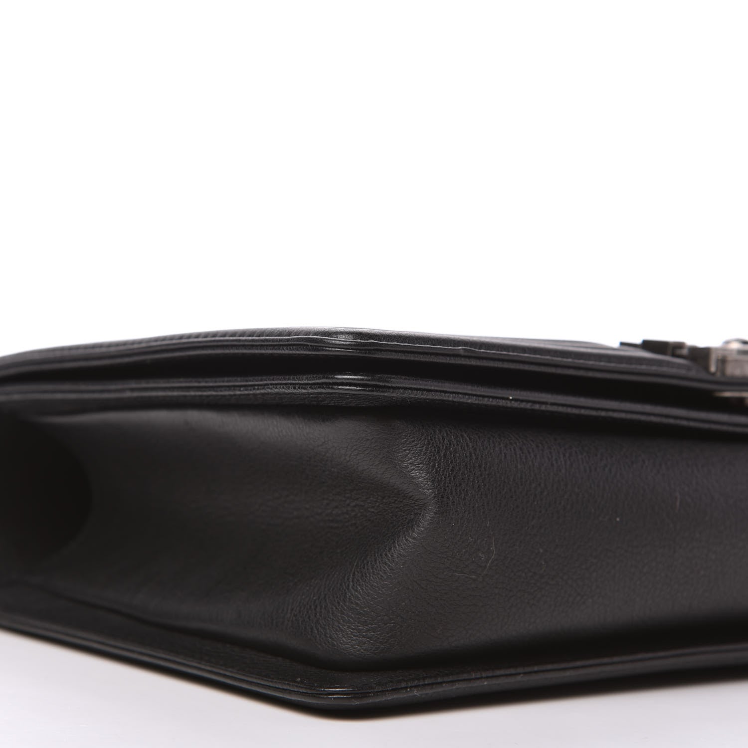 Chanel Grained Calfskin Quilted New Medium Boy Flap Black 6 of 11