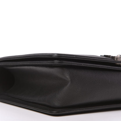 Chanel Grained Calfskin Quilted New Medium Boy Flap Black 6 of 11