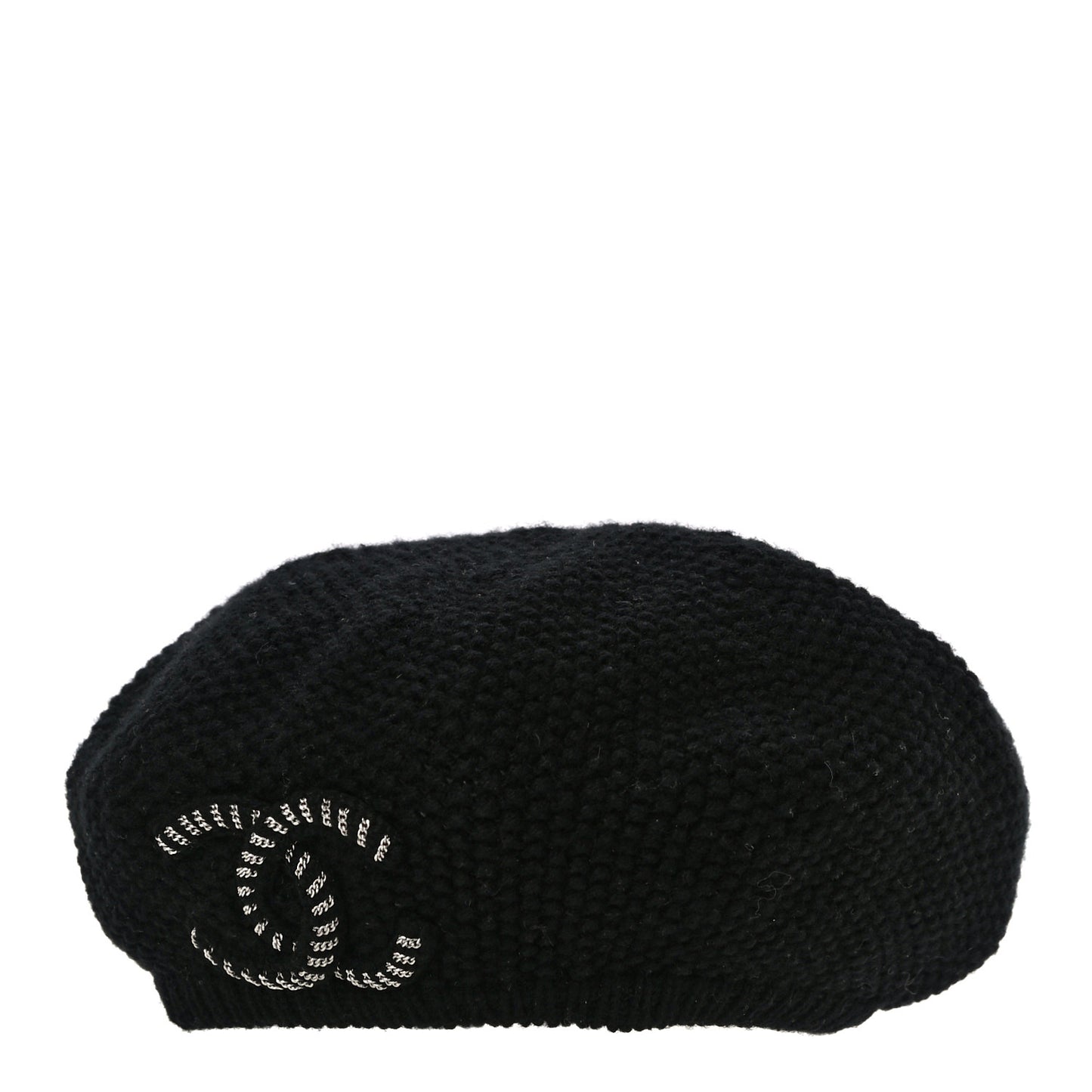 Cashmere CC Beret Black
