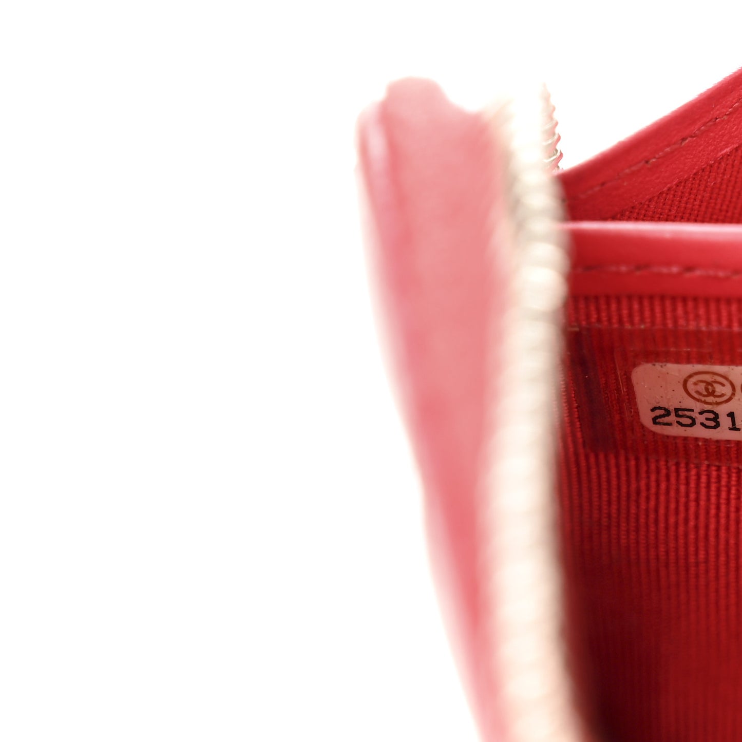 Caviar Quilted Large Gusset Zip Around Wallet Fuchsia