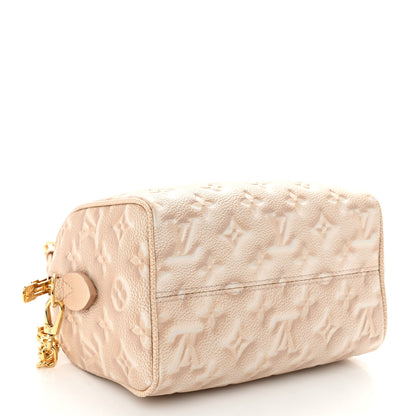 Louis Vuitton Empreinte Monogram Summer Stardust Speedy Bandouliere 20 Beige Clair 4 of 9