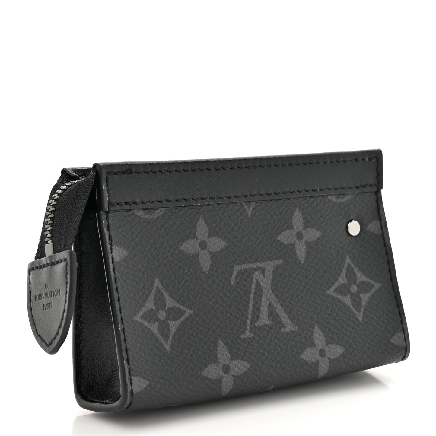 Monogram Eclipse Key Pouch Voyage