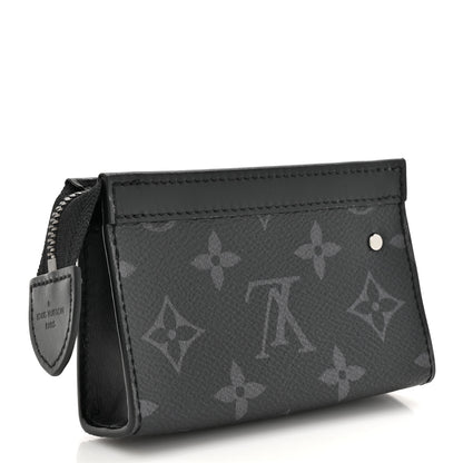 Louis Vuitton Monogram Eclipse Key Pouch Voyage 3 of 8