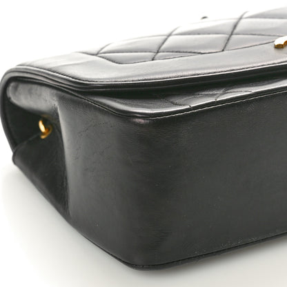 Chanel Lambskin Quilted Small Single Flap Black 10 of 11