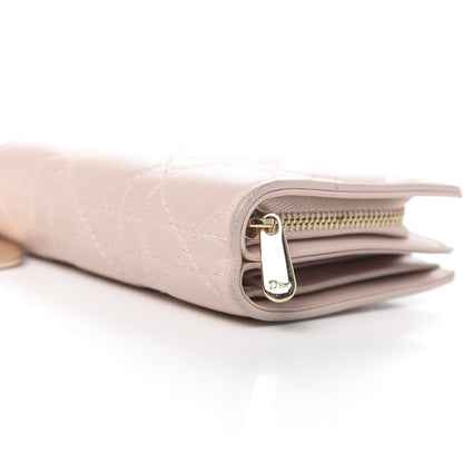 Christian Dior Lambskin Cannage Lady Dior Eden Wallet Light Pink 8 of 11