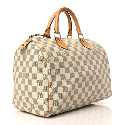 Louis Vuitton Damier Azur Speedy 30 3 of 8