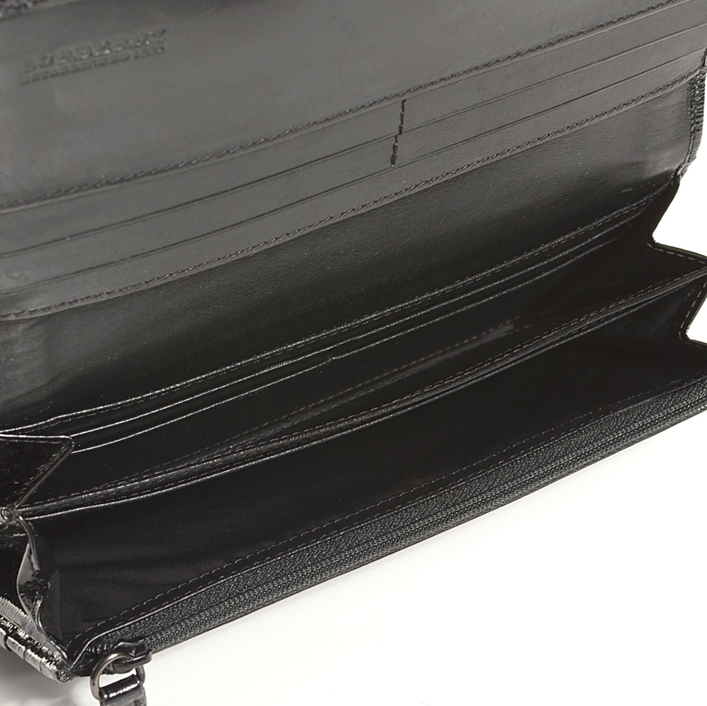 Nylon Beat Check Floral Continental Wallet Black