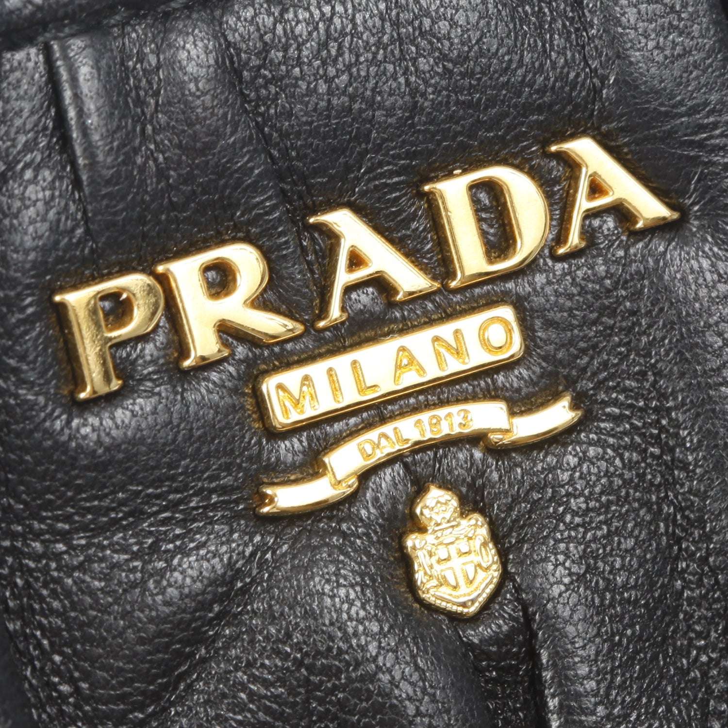 Prada Nappa Gaufre Pouch Nero Black 5 of 8