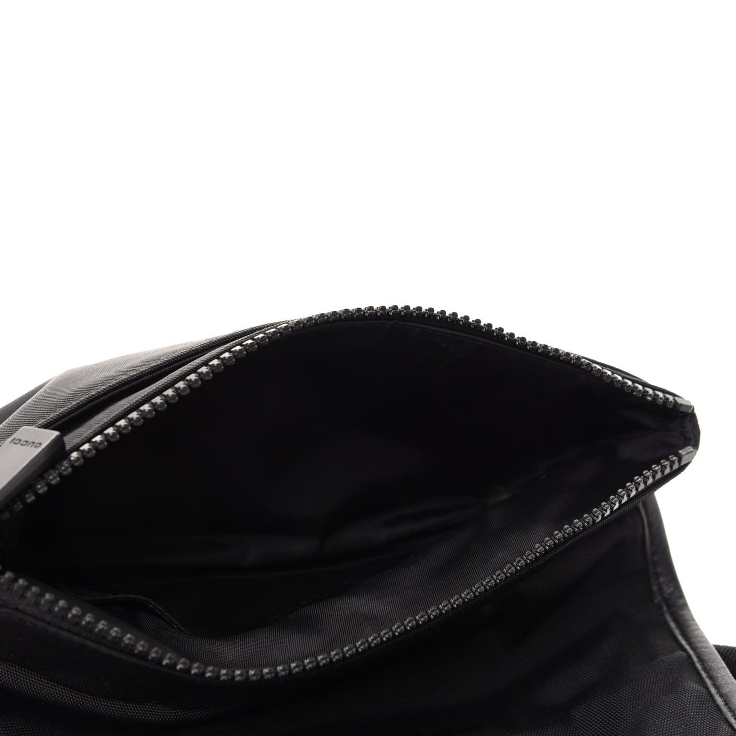 Nylon Web Belt Bag Black