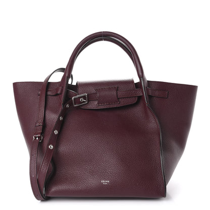 Celine Supple Grained Calfskin Small Big Bag Wine 1 of 10