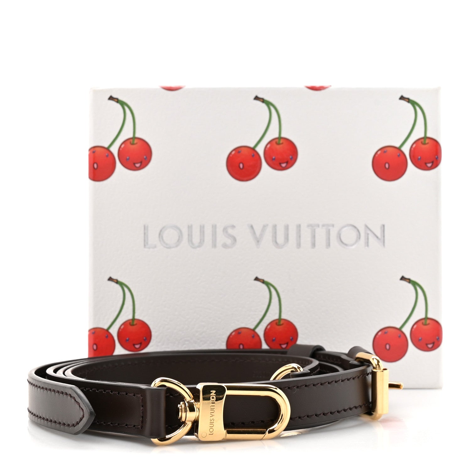 Louis Vuitton Calfskin 16mm Adjustable Shoulder Strap Ebene 4 of 4