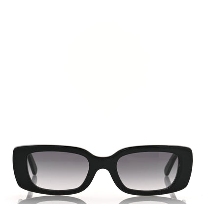 Louis Vuitton Acetate LV Circle Cat Eye Sunglasses Z2109W Black 2 of 8