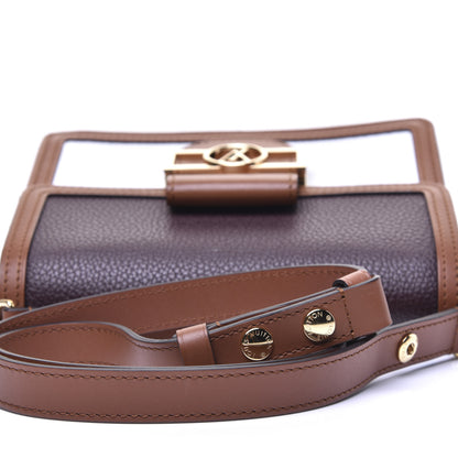 Louis Vuitton Taurillon Mini Dauphine Blackberry Snow 13 of 15