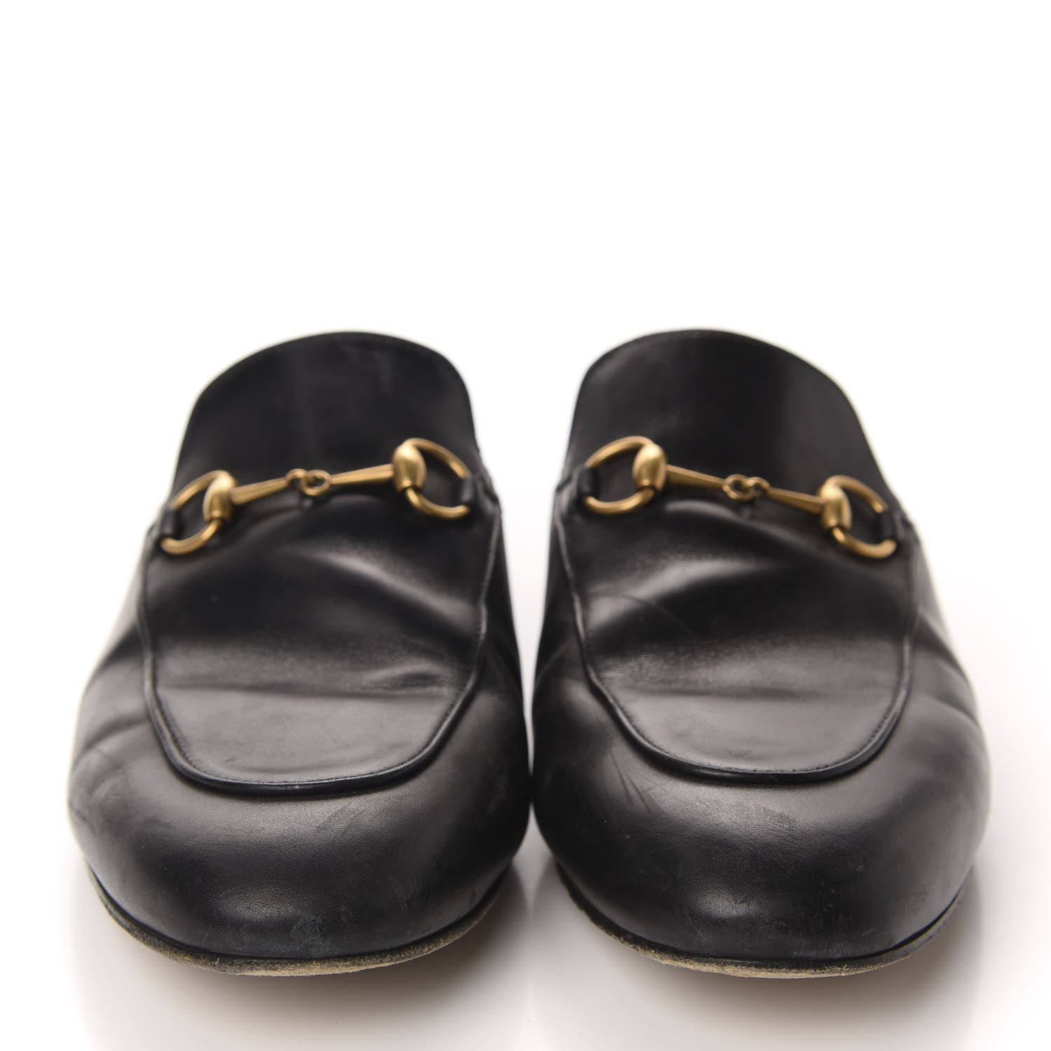Gucci Calfskin Womens Princetown Slippers 38 Black 2 of 12