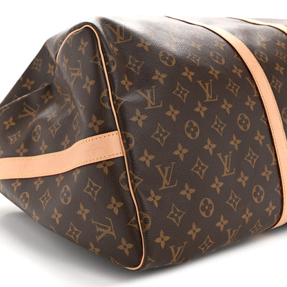 Louis Vuitton Monogram Keepall Bandouliere 55 8 of 12