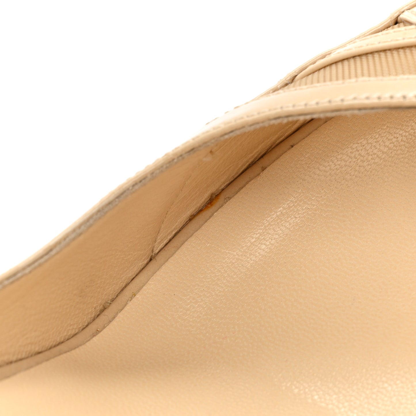 Patent Mesh Maven Peep Toe Pumps 39 Nude